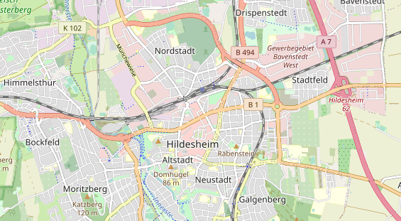 Monteurzimmer auf Karte