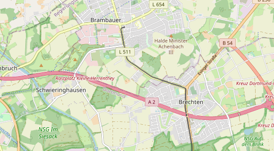 Monteurzimmer auf Karte