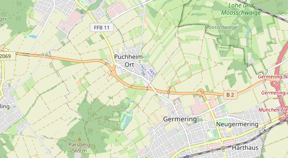 Monteurzimmer auf Karte