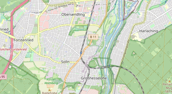 Monteurzimmer auf Karte