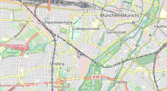 Monteurzimmer auf Karte