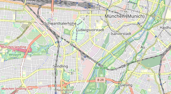 Monteurzimmer auf Karte