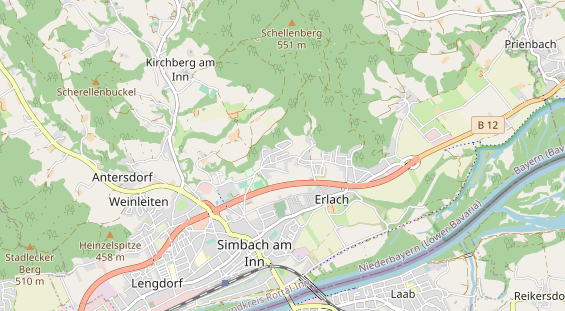 Monteurzimmer auf Karte