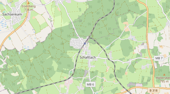 Monteurzimmer auf Karte