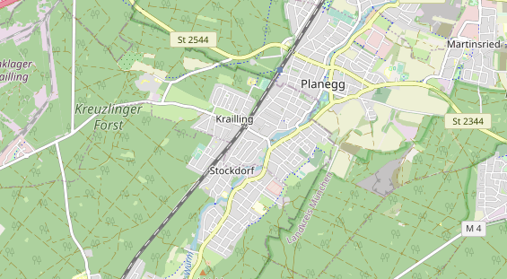 Monteurzimmer auf Karte