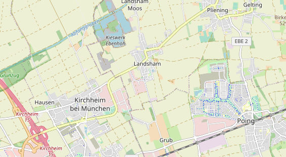 Monteurzimmer auf Karte