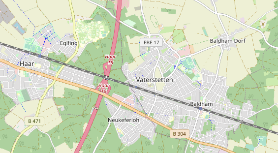 Monteurzimmer auf Karte