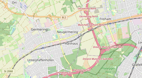 Monteurzimmer auf Karte