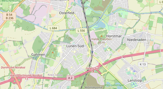 Monteurzimmer auf Karte