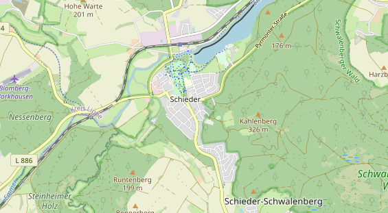 Monteurzimmer auf Karte