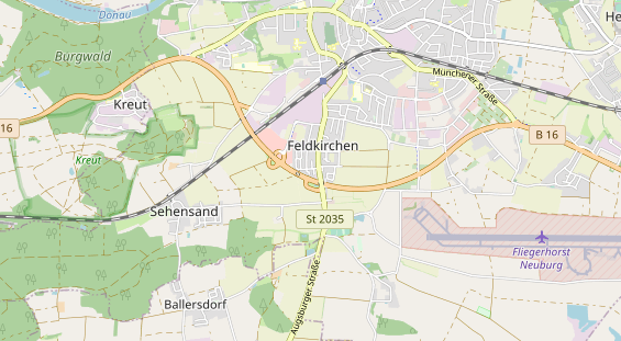 Monteurzimmer auf Karte