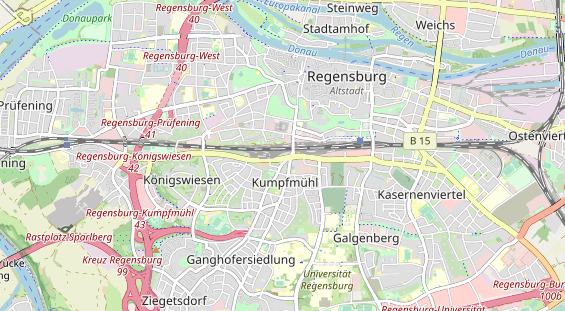 Monteurzimmer auf Karte