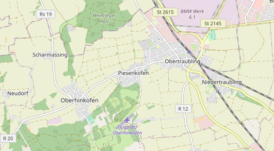 Monteurzimmer auf Karte