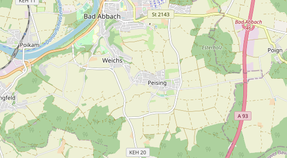 Monteurzimmer auf Karte