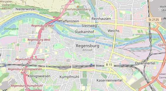 Monteurzimmer auf Karte