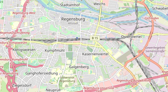 Monteurzimmer auf Karte