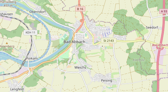 Monteurzimmer auf Karte