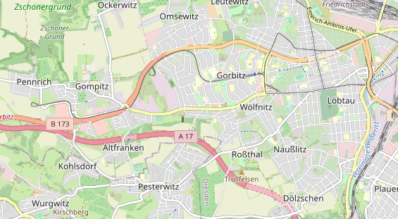 Monteurzimmer auf Karte