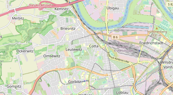 Monteurzimmer auf Karte