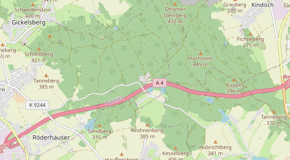 Monteurzimmer auf Karte