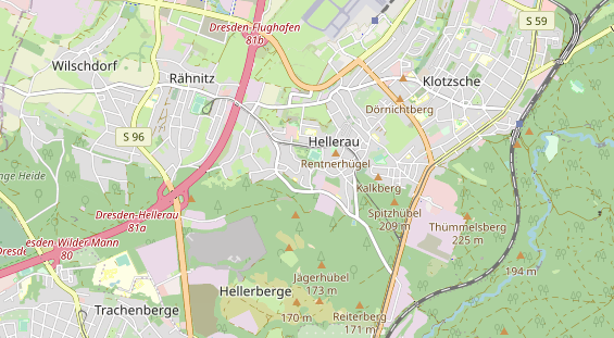 Monteurzimmer auf Karte