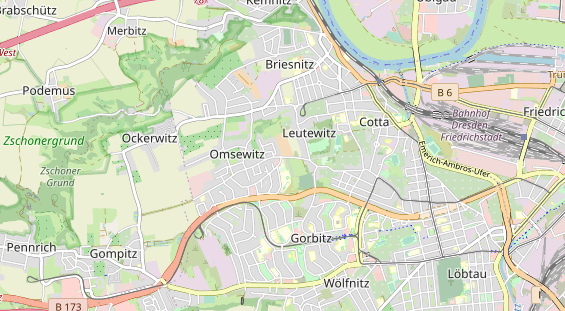 Monteurzimmer auf Karte