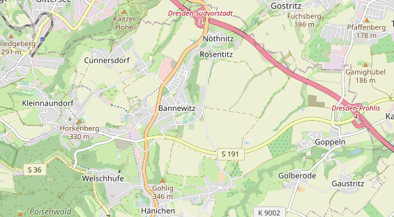 Monteurzimmer auf Karte