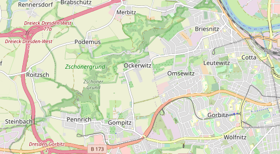 Monteurzimmer auf Karte