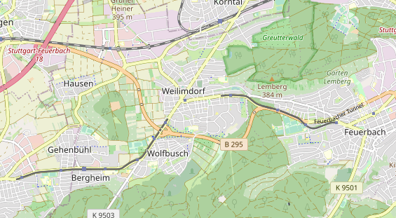 Monteurzimmer auf Karte