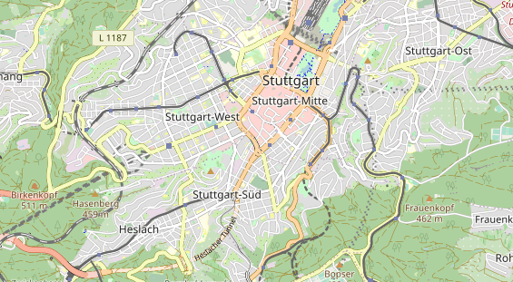 Monteurzimmer auf Karte