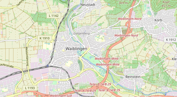 Monteurzimmer auf Karte