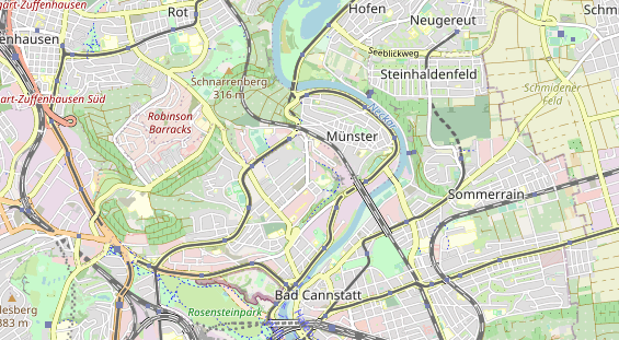 Monteurzimmer auf Karte