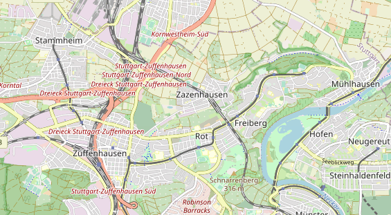 Monteurzimmer auf Karte