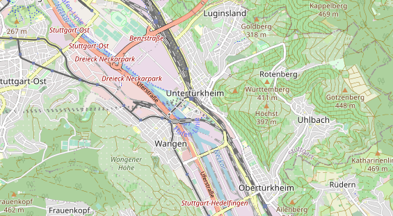 Monteurzimmer auf Karte