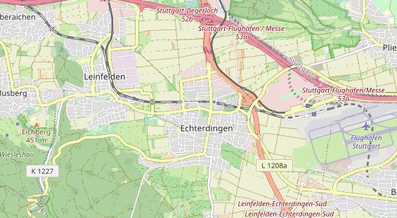 Monteurzimmer auf Karte