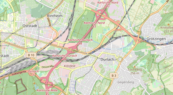 Monteurzimmer auf Karte