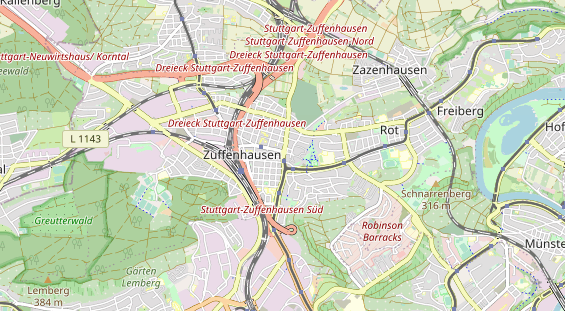 Monteurzimmer auf Karte