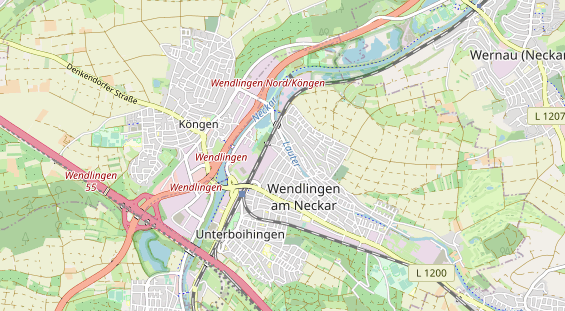 Monteurzimmer auf Karte