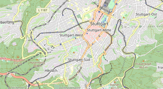 Monteurzimmer auf Karte