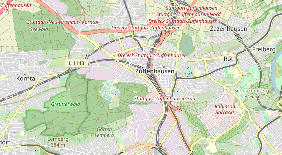 Monteurzimmer auf Karte