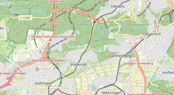 Monteurzimmer auf Karte