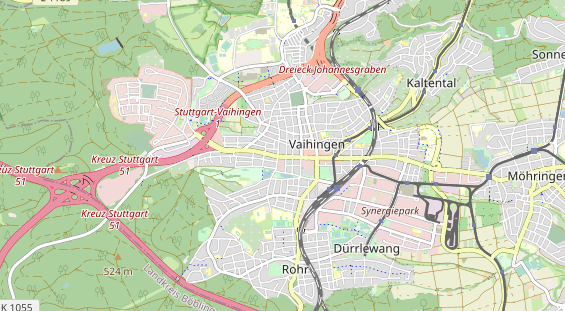 Monteurzimmer auf Karte