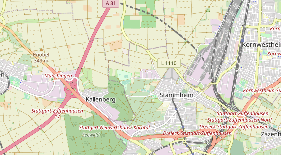 Monteurzimmer auf Karte