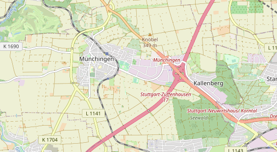 Monteurzimmer auf Karte