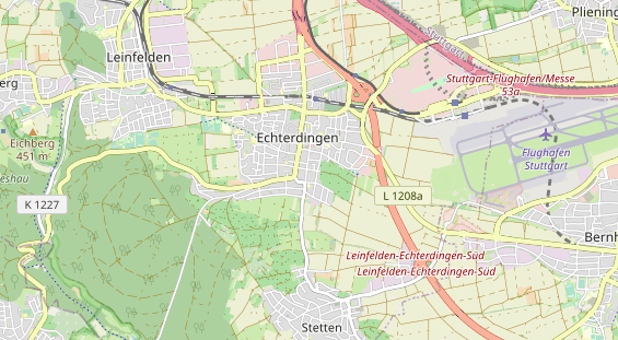 Monteurzimmer auf Karte