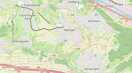 Monteurzimmer auf Karte