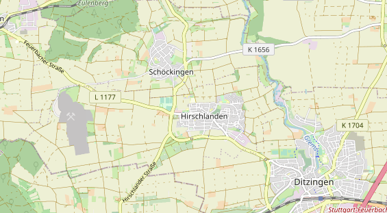 Monteurzimmer auf Karte