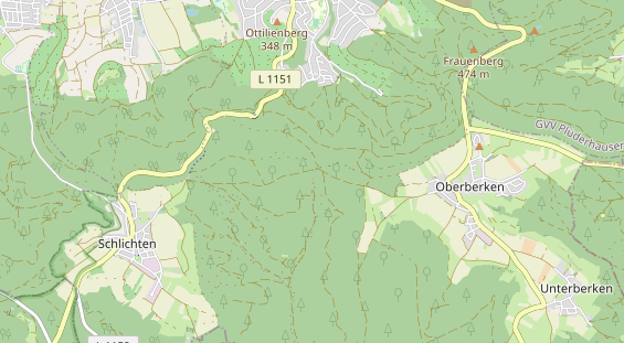 Monteurzimmer auf Karte