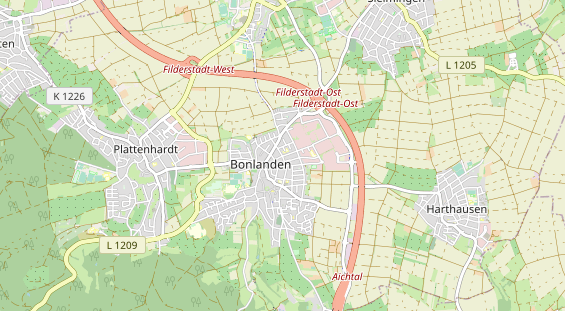 Monteurzimmer auf Karte