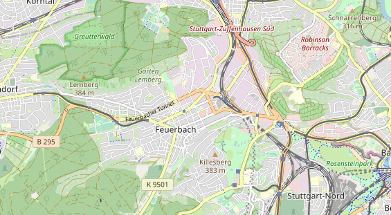 Monteurzimmer auf Karte